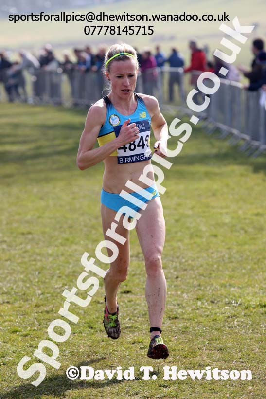 Senior womens 2016 Inter Counties Cross Country Champs. and Cross Challenge Final, Cofton Park, Birmingham. Photo: David T. Hewitson/Sports for All Pics